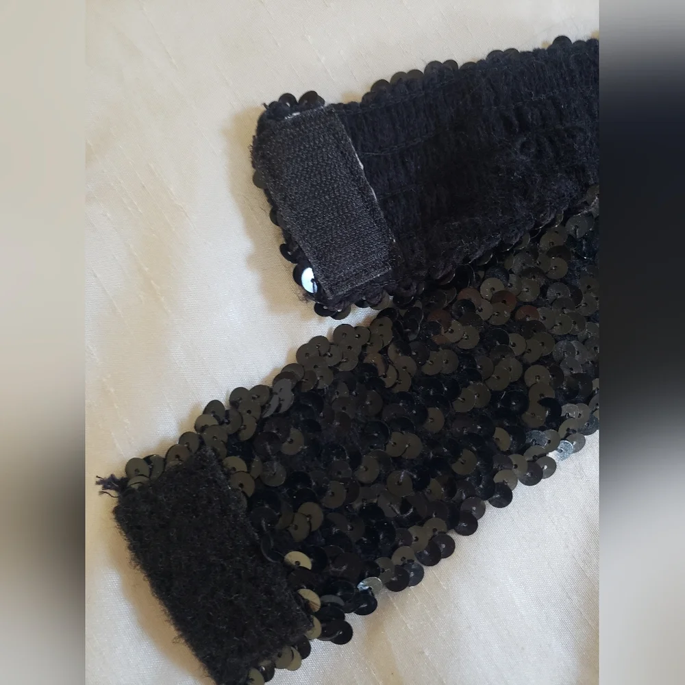 Elegant Black Sequin Women's Accessory